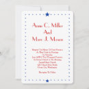 Search for patriotic wedding invitations Party