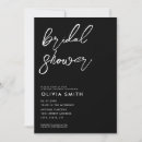 Search for minimalist bridal shower invitations Stylish