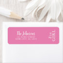 Search for its a girl return address labels Baby shower