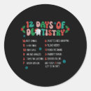 Search for 12 days of christmas stickers Santa claus