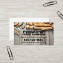 Search for bread business cards Brown