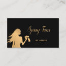 Search for mobile spray tan business cards Trendy