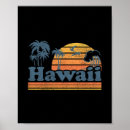 Search for vintage hawaiian posters Palm trees