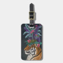 Search for tiger luggage tags Tropical