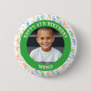 Search for childs birthday badges Blue