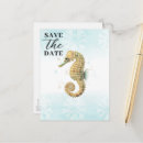 Search for seahorse save the dates Elegant