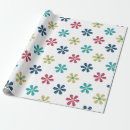 Search for gold flowers wrapping paper Teal