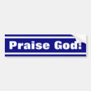 Search for praise bumper stickers Jesus