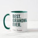 Search for best grandma ever mugs Watercolor