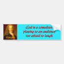 Search for voltaire bumper stickers God