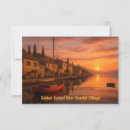 Search for sunset with sailboats cards Peaceful