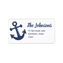Search for nautical anchor return address labels Navy