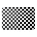 Search for checkered bath mats Checked