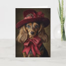 Search for vintage dachshund christmas cards Dog