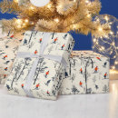Search for ski christmas wrapping paper Pattern