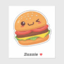 Search for cute hamburger stickers Cartoon