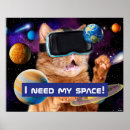 Search for cats in space posters Cute