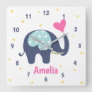 Search for pink and gray elephant nursery art Animal
