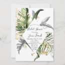 Search for tropical floral bridal shower invitations Watercolor