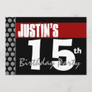 Search for teen boy quinceanera invitations 15th