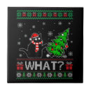Search for cat christmas tree tiles Black