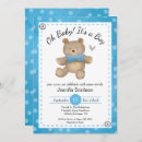 Search for classic baby boy shower invitations Blue