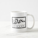 Search for join or die mugs Political cartoon
