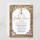 Search for wooden bridal shower invitations Vintage