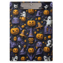 Search for halloween clipboards October
