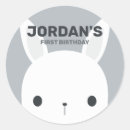 Search for little rabbit stickers Birthday