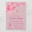Search for cherry blossom sweet 16 invitations Birthday