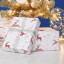 Search for gold reindeer wrapping paper Pattern
