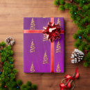 Search for purple foil wrapping paper Christmas tree