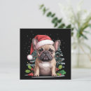Search for french bulldog christmas cards Festive