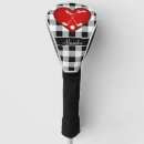 Search for red heart golf head covers White