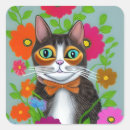 Search for funny flowers stickers Cute
