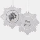 Search for bearded christmas tree decorations Collie