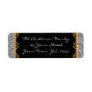Search for silver return address labels Sparkle