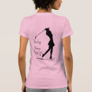 Search for golf silhouette tshirts Black