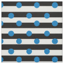 Search for blue and white polka dots fabric Preppy