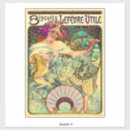 Search for french advertisements stickers Antique