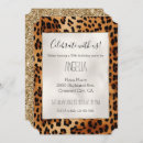 Search for animal print invitations Brown