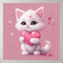 Search for fluffy white posters Cats