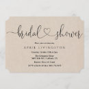 Search for linen bridal shower invitations Country