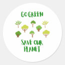 Search for save our stickers Go green