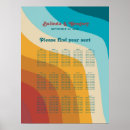 Search for retro wedding seating charts Typography