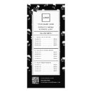 Search for black and white rack cards Hair stylist
