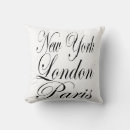 Search for paris typography cushions New york