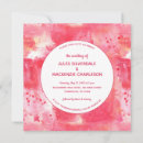 Search for abstract boho wedding invitations Pink