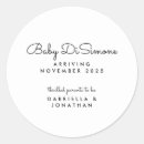 Search for baby announcement stickers Simple